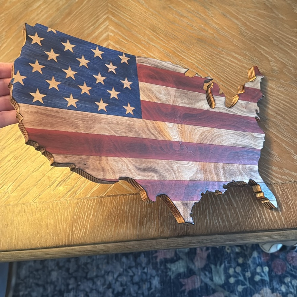 USA Wood Cut-out - Picture 7 of 10
